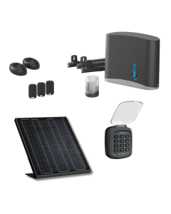 Motorisation solaire  Avidsen Zenia SE avec digicode pour portail coulissant