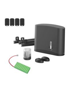 Motorisation Avidsen Zenia 250 avec batterie de secours pour portail coulissant de 4 m