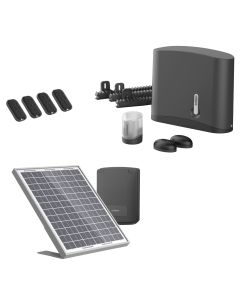 Motorisation solaire Zenia 250 pour portail coulissant 4 m et 250 kg
