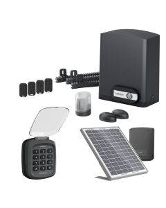 Motorisation solaire Avidsen Orea 550 avec digicode pour portail coulissant