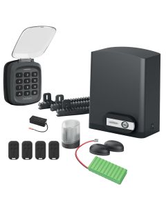 Motorisation connectée Avidsen Orea Connect avec batterie de secours et digicode pour portail coulissant de 4 m