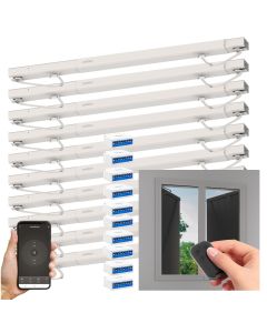 Lot de 10 motorisations connectée pour volet battant Avidsen Home Open W