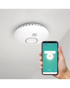 Détecteur de fumée connecté wifi HomeSmoke - Avidsen - 127065