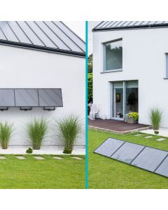 Kit solaire Soria 400W plug and play avec fixation au sol et murale - Avidsen - 127120
