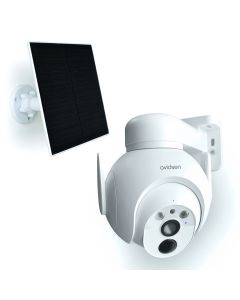 Caméra IP extérieure motorisée 2,5K solaire sur batterie HomeCam Battery 2,5 K PTZ - Avidsen - 127157