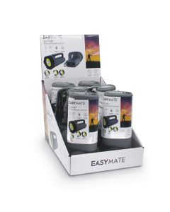 Lot de 6 lampes torches d'extérieur de 8 watts avec Power Bank - Easymate - 330303