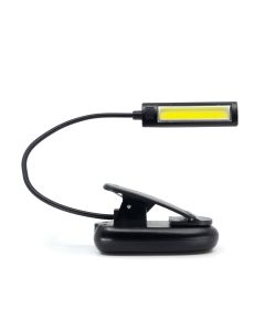 Lampe de lecture rechargeable à LED et avec pince - EasyMate - 330310