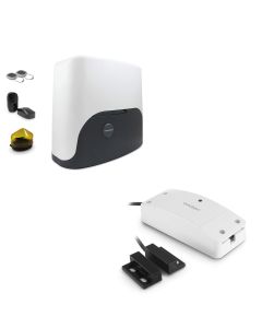 Kit Motorisation portail coulissant + module wifi connecté smartphone