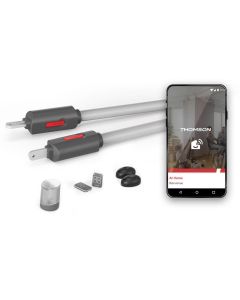 Motorisation connectée télescopique pour portail battants - Thomson Sésame 150