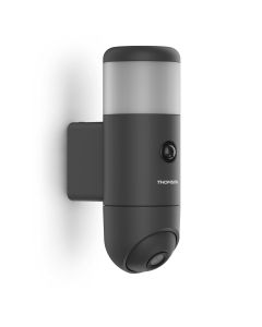 Caméra extérieure connectée, rotative, motorisée, éclairage intégré - Rheita 100 - Thomson - 512511