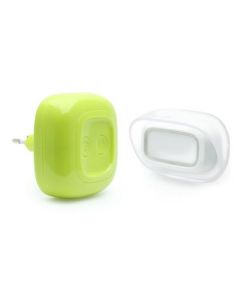 Sonnette sans fil prise 230 V 150m. portée 6 sonneries au choix alerte pile faible coloris vert - Thomson - 513123G