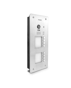 Platine de rue 8 boutons pour habitat collectif gamme WelcomeHive Pro badges RFID - Philips - 531029