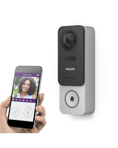 Sonnette connectée sans fil - WelcomeEye Link - Philips - 531034