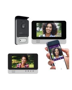 Visiophone filaire connecté smartphone avec 2 écrans - WelcomeEye Connect 2