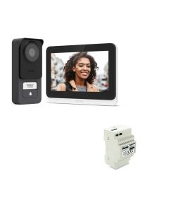 Visiophone filaire et connecté Image qualité 3K Philips WelcomeEye Connect 3 avec transformateur