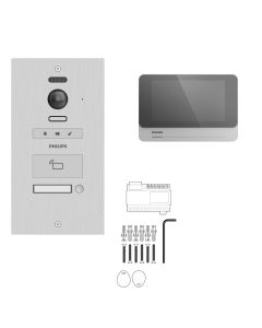 Visiophone collectif pour 1 appartement / bureau - Philips WelcomeHive Pro 2