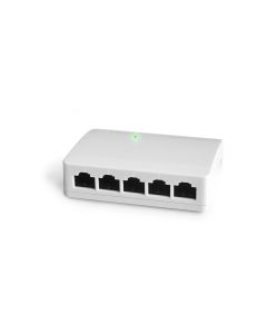 Switch Ethernet 5 ports pour box internet - Avidsen - 622110