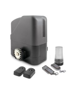 Kit motorisation 12v pour portail coulissant 600kg vendu sans crémaillère - Xpro - 674104