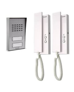 Interphone audio collectif pour 2 appartements extensible à 4 Multipro 3 - Extel - 710016