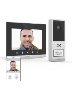 Visiophone connecté - sans fil, longue portée 350 mètres - Wave 2 - Extel - 720321