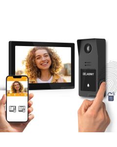 Visiophone filaire connecté avec accès par empreinte digitale - Digital Connect - Extel - 720335