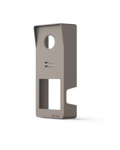 Coque gris titane pour platine de rue - Visiophone Wave 3 - 720344 - Extel