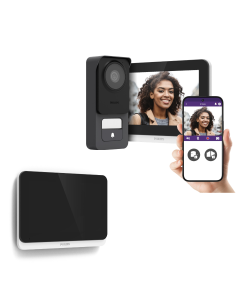 Visiophone Philips WelcomeEye Connect 3 + écran supplémentaire