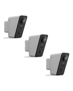 Lot de 3 caméras extérieures connectées WelcomeEye View Philips