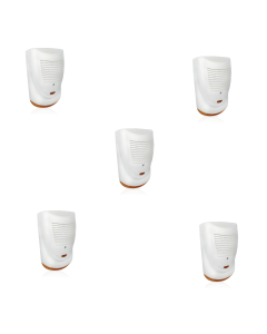 5 sirènes d'alarme factices intérieur/extérieur