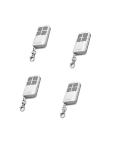 Lot de 4 télécommandes universelles pour motorisations