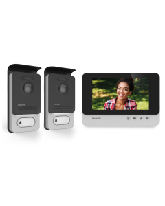 Visiophone WelcomeEye Comfort avec 2 platines de rue