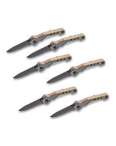 Couteau rétractable format poche pour activités de plein air True Blade - TU6871 - True Utility