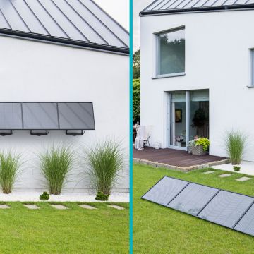 Kit solaire Soria 400W plug and play avec fixation au sol et murale - Avidsen - 127120