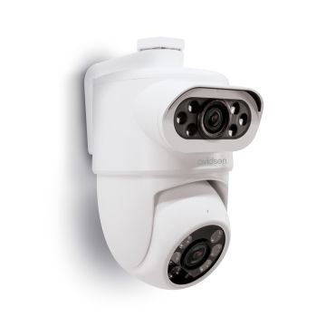 Caméra extérieure filaire Wifi 2K 3MP - HomeCam DUAL 2 3MP - Avidsen - 127179