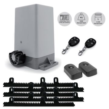 Kit motorisation pour portail coulissant 654412