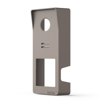 Coque gris titane pour platine de rue - Visiophone Wave 3 - 720344 - Extel