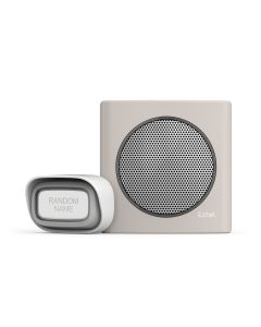 Carillon sans fil diBi Flash Soft Marron portée de 200m 6 sonneries au choix alerte batterie faible - Extel - 081739