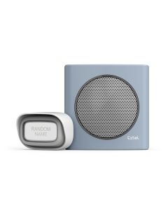 Carillon diBi Flash Soft bleu portée 200 m., IP44, Low Power Alert six sonneries volume réglable - Extel - 081740