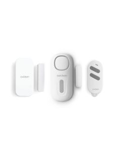 Kit mini alarme pour porte et fenêtre avec sirène intégrée et télécommande - Avidsen DOORGUARD