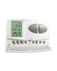 Thermostat filaire programmable pour chaudière, pompe à chaleur et climatisation NON réversible - Avidsen 103954
