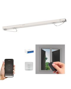 Motorisation connect&eacute;e pour volet battant Avidsen Home Open W + 1 interrupteur filaire 