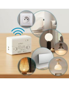 Avidsen HomeControl - Module de contrôle connecté pour éclairage, prise et radiateur électrique