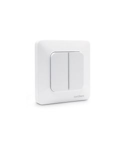 Interrupteur radio double Enocean sans fil sans pile - Avidsen - 600101