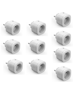 10 prises connect&eacute;es Home Plug