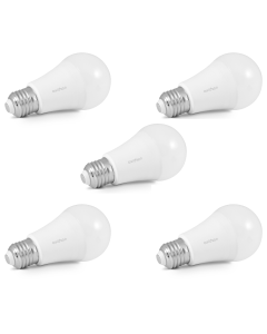 Lot de 5 ampoules connectées E27 - 9 W / 820 lumen - Avidsen Home