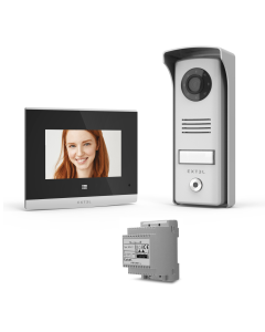 Visiophone filaire Extel Compact avec adaptateur modulaire