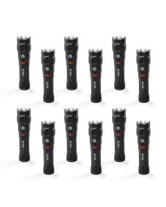 Lot de 12 lampes torches rechargeables Slyde King - Nebo