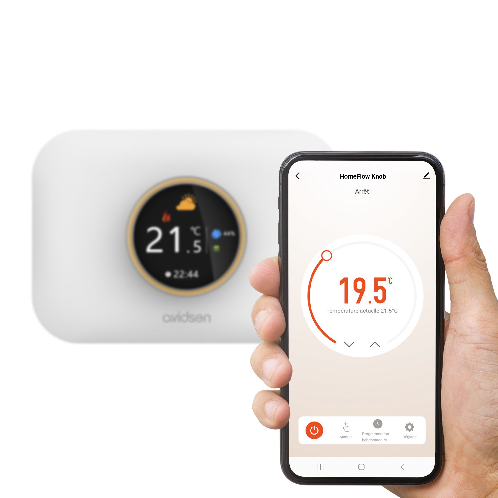 Gardez la main avec l'application Avidsen Home