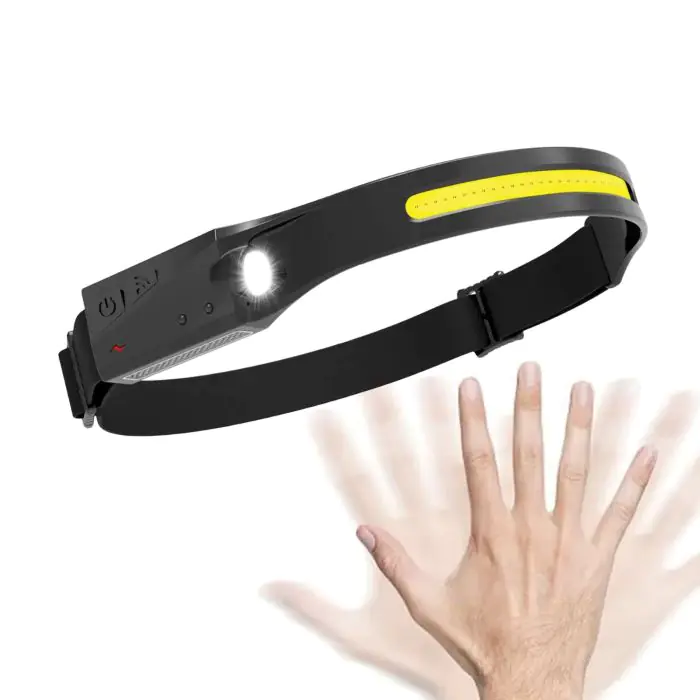Lampe Frontale,2 Pièces Torche Frontale 2000 Lumens 11 Modes Lampe