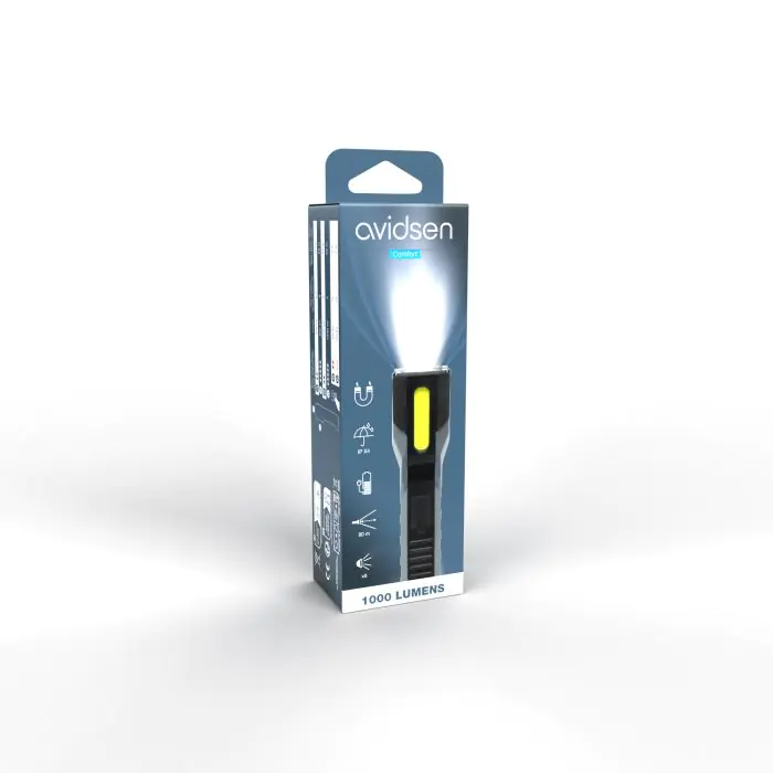 Lampe De Guidon LED Rechargeable ROCKBROS - Alerte Multidirectionnelle, IPX6, Noire